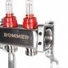 Коллектор ROMMER из нержавеющей стали с расходомерами 2 выхода (RMS-1200-000002)