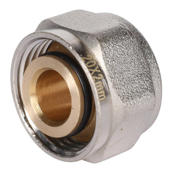 Фитинг компрессионный ROMMER евроконус для труб PEX-AL-PEXb 20х2,0х3/4 (RFC-1021-002020)-2