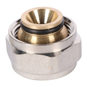 Фитинг компрессионный ROMMER евроконус для труб PEX-AL-PEXc 16х2,6х3/4 (RFC-1026-162634)