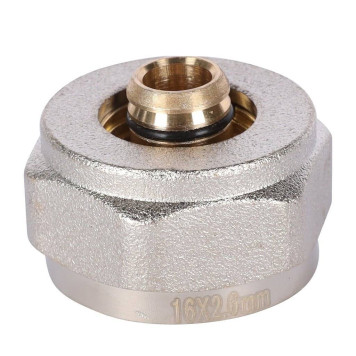 Фитинг компрессионный ROMMER евроконус для труб PEX-AL-PEXc 16х2,6х3/4 (RFC-1026-162634)-1