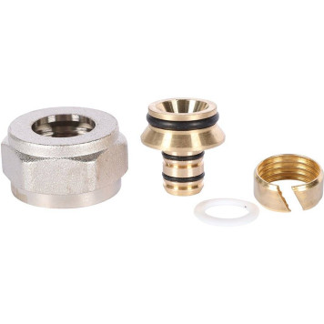 Фитинг компрессионный ROMMER евроконус для труб PEX-AL-PEXc 16х2,6х3/4 (RFC-1026-162634)-2