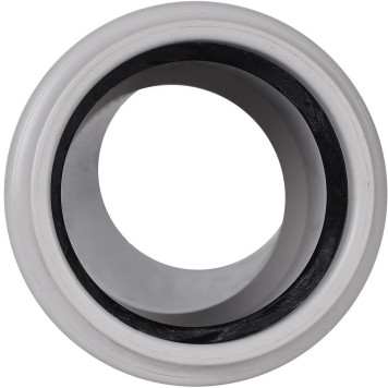 Отвод канализационный бесшумный STOUT D 58 х 15° SKB-0008-005815 (SKB-0008-005815)-3