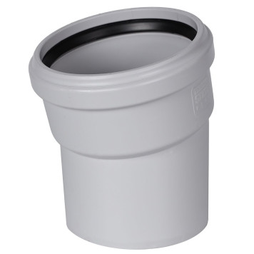 Отвод канализационный бесшумный STOUT D 110 х 15° SKB-0008-011015 (SKB-0008-011015)