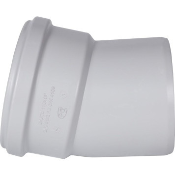 Отвод канализационный бесшумный STOUT D 110 х 15° SKB-0008-011015 (SKB-0008-011015)-3