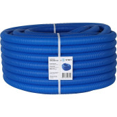 Труба гофрированная STOUT ПНД, цвет синий, наружным диаметром 35 мм для труб диаметром 25 мм (SPG-0001-503525)
