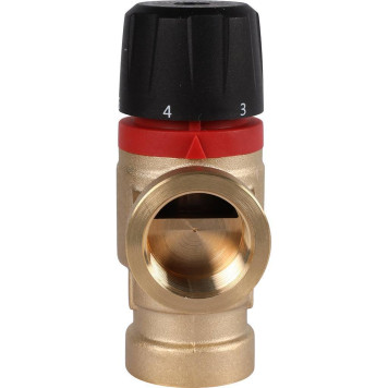 ROMMER RVM-0111-164320 Термостатический смесительный клапан для систем отопления и ГВС 3/4  ВР 20-43°С KV 1,6 (боковое смешивание) (RVM-0111-164320)-2