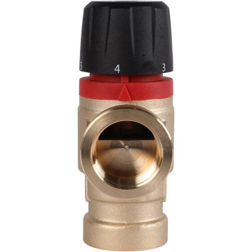 ROMMER RVM-0112-166020 Термостатический смесительный клапан для систем отопления и ГВС 3/4 ВР 35-60°С KV 1,6 (боковое смешивание) (RVM-0112-166020)-2
