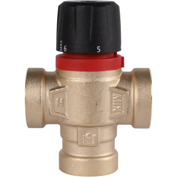 ROMMER RVM-0112-166020 Термостатический смесительный клапан для систем отопления и ГВС 3/4 ВР 35-60°С KV 1,6 (боковое смешивание) (RVM-0112-166020)-3