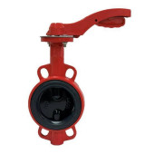 Затвор дисковый поворотный РАШВОРК 200-150-16, DN150 PN16, GG25 / GGG40 / EPDM, М/Ф с рукояткой (200-150-16)