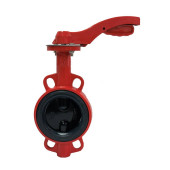 Затвор дисковый поворотный РАШВОРК 200-200-16, DN200 PN16, GG25 / GGG40 / EPDM, М/Ф с рукояткой (200-200-16)