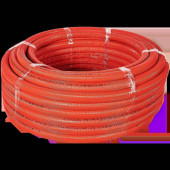 Труба STOUT SPI-0003-002535 25х3,5 (бухта 50 метров) PEX-a из сшитого полиэтилена с кислородным слоем, серая в теплоизоляции (красная) (SPI-0003-002535)