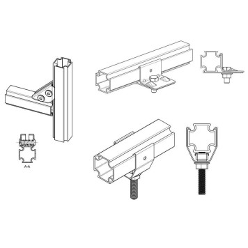 Профиль монтажный WALLBOX алюминиевый в штангах 3 м (WB 90003)-1