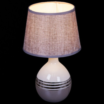 Настольная лампа декоративная 01934 01934-0.7-01 WH GY SL-1