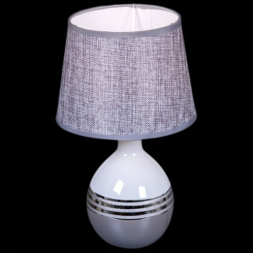 Настольная лампа декоративная 01934 01934-0.7-01 WH GY SL-2