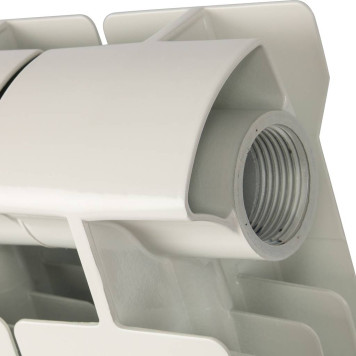 Радиатор биметаллический Global STYLE EXTRA 350 6 секций боковое подключение (белый RAL 9010) STE03501006 (STE03501006)-3