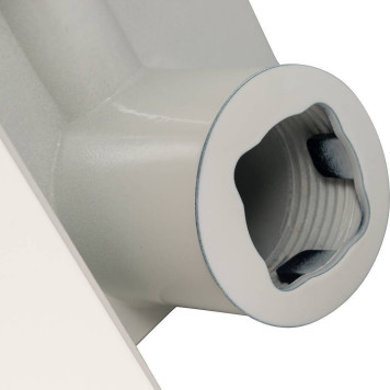 Радиатор биметаллический Global STYLE EXTRA 350 6 секций боковое подключение (белый RAL 9010) STE03501006 (STE03501006)-4