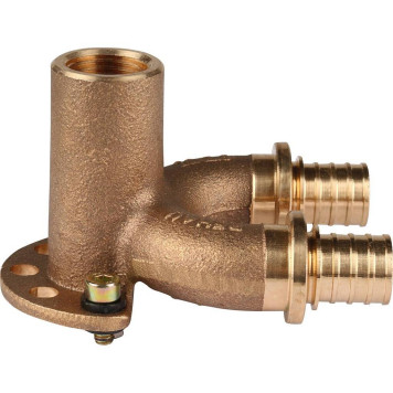 Фитинги REHAU RAUTITAN Проточный настенный угольник 20/20-Rp 1/2 длинный RX+ для труб из сшитого полиэтилена-2