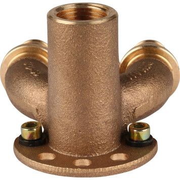 Фитинги REHAU RAUTITAN Проточный настенный угольник 20/20-Rp 1/2 длинный RX+ для труб из сшитого полиэтилена-3