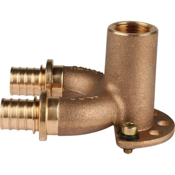 Фитинги REHAU RAUTITAN Проточный настенный угольник 20/20-Rp 1/2 длинный RX+ для труб из сшитого полиэтилена-4