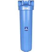 Корпус 20ВВ AquaFilter AQM вход 1  FH20B1-B-WB фильтр в сборе (колба, ключ, кронштейн, манометр) без картриджа (FH20B1-B-WB)