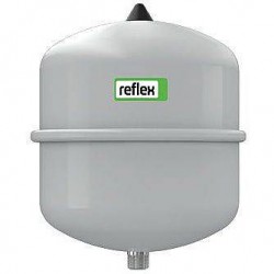 Мембранный бак Reflex N 25 для отопления вертикальный серый