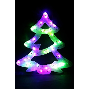 Ель новогодняя Sneha A-099 LED RD/GN, RD/BL