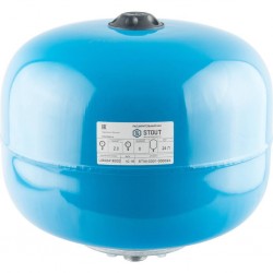 Гидроаккумулятор STOUT STW-0001, вертикальный, 24 л, синий