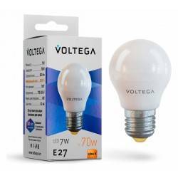 Лампа светодиодная Voltega Simple E27 7Вт 2800K 7052