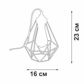 Настольная лампа декоративная Vitaluce V2803 V2803-1/1L-3