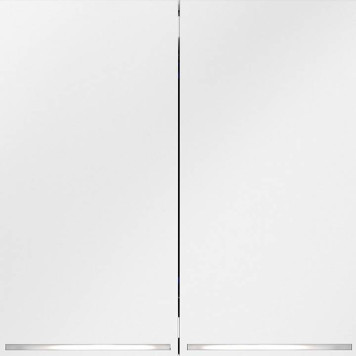 Выключатель двухклавишный с подсветкой без рамки Voltum S70 VLS020202-2