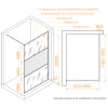 Душевая перегородка RGW WA-09B 1200