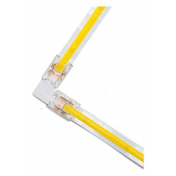 Соединитель лент угловой жесткий Wolta WLS-A-08