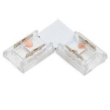 Соединитель лент угловой жесткий Wolta WLS-A-08-1