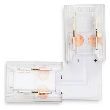 Соединитель лент угловой жесткий Wolta WLS-A-08-2