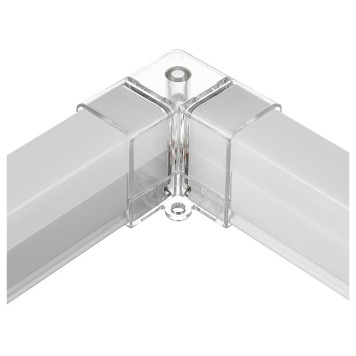 Соединитель угловой L-образный для модульных светильников Wolta WTB-WBT-L-01