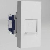 Розетка Ethernet RJ-45 модульная Werkel белый a069369
