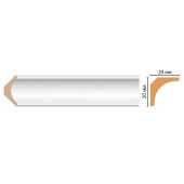 Плинтус потолочный DECOMASTER D133-114 (20*20*2400мм)