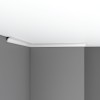 Плинтус потолочный гладкий DECOMASTER 96251F гибкий (25*25*2400мм)