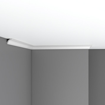 Плинтус потолочный гладкий DECOMASTER 96251 (25*25*2400мм)