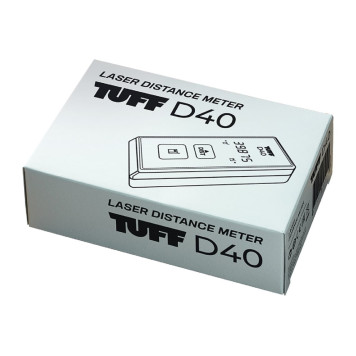 Измеритель длины лазерный TUFF D40-1