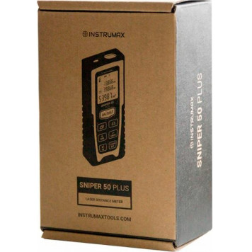 Измеритель длины лазерный INSTRUMAX SNIPER 50 PLUS-4