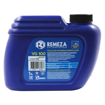 Масло REMEZA компрессорное VG 100 (1л)-1