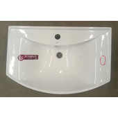 SaleAQ4640021062296 Kirovit Раковина Стиль 650 655х425х190 мм, с отв. под смес., с отв. Sale4640021062296_1098