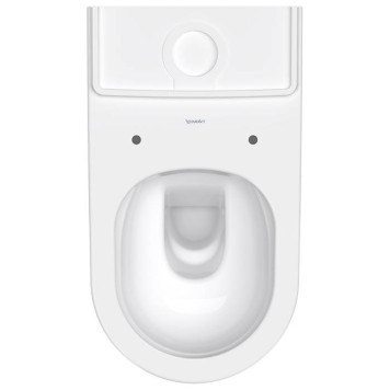 Duravit D-Neo Моноблок 37x65 см, безободковый, слив универсальный, WonderGliss, цвет: белый. 09441000051, 20020900001-6