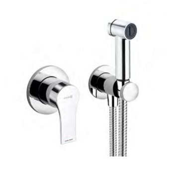 Kludi 48 998 0565 Zenta SL Готовый комплект гигиенического душа 489980565