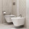 Kerama Marazzi Plaza Modern Биде подвесное, с 1 отв., цвет: белое глянцевое