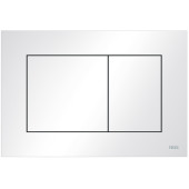 TECEnow 9240400 Панель смыва, 2 объёма, 220х150х5 мм, пластик, белая 9240400