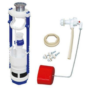 Арматура д/бачка набор б/под хр кноп 1реж универ РБМ АС-7.1M