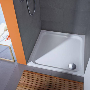Duravit D-Code Душевой поддон 90x90х8.5см., акриловый, квадратный, цвет: белый. 720102000000000-2