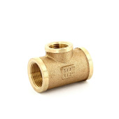 Тройник В 3/4 x 1/2 x 3/4 бронза